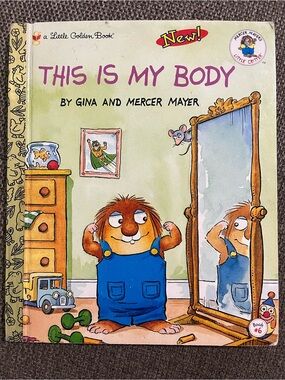 1998 Vintage A Little Golden Book: This is My Body Book #6